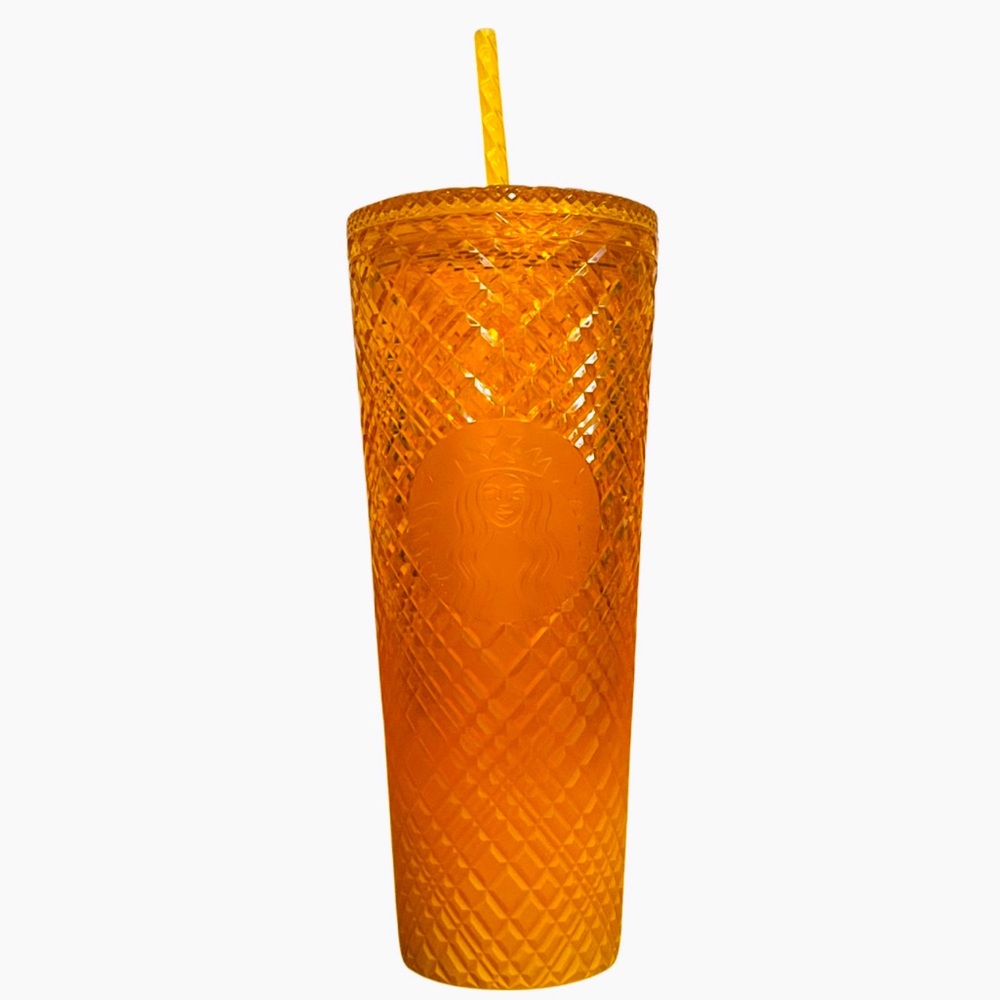 Starbucks Jeweled Mango Tumblr 24 oz